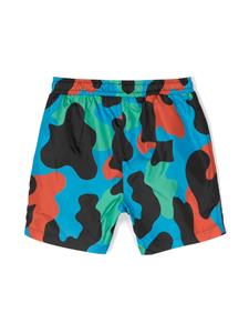 Stella McCartney Kids Shorts met grafische print - Zwart