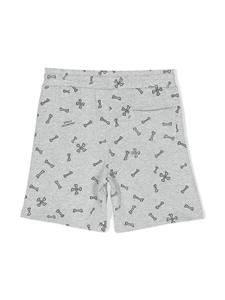 Shorts met print - Grijs
