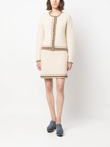 Tory Burch Vest met ronde hals - Beige