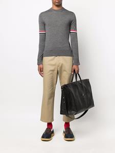 thombrowne Thom Browne Trui met RWB-streep - Grijs