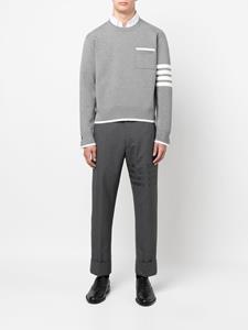 thombrowne Thom Browne Trui met vier strepen - Grijs