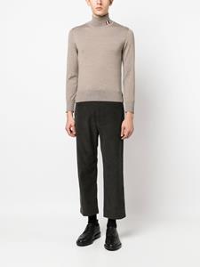 Thom Browne Fijngebreide coltrui - Beige