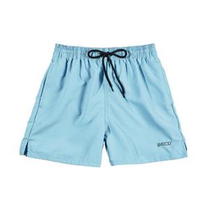 BECO zwemshorts, binnenbroekje, elastische band, 2 zakjes, turquoise,