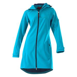 OWNEY Dames Softshelljas City Hiker, lichtblauw