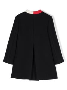 guccikids Gucci Kids Jas met streepdetail - Blauw