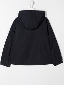 monclerenfant Moncler Enfant Jas met gestreepte afwerking - Blauw