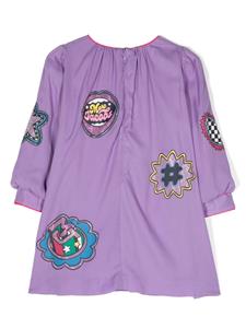 marcjacobskids Marc Jacobs Kids Mini-jurk met print - Paars