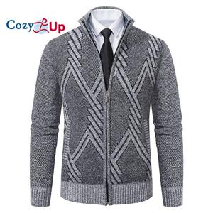 Cozy Up Men's Cardigan Sweaters Full Zip Classic Soft Knitted Cardigan Jacket with Pockets