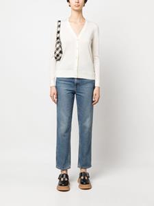 toryburch Tory Burch Vest met logo knopen - Wit