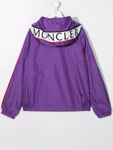 Moncler Enfant Jack met logoprint - Paars