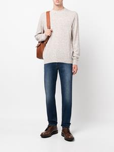 Zegna Trui met ronde hals - Beige