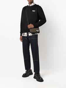 Alexander McQueen Sweater met logopatch - Zwart