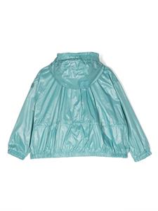 monclerenfant Moncler Enfant Regenjack met capuchon - Blauw