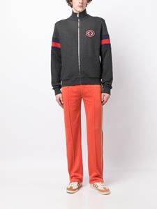 Gucci Sweater met logopatch - Grijs