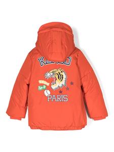 kenzokids Kenzo Kids Jack met logoprint - Oranje