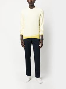 Zegna Ribgebreide sweater - Geel