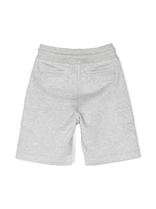 brunellocucinellikids Brunello Cucinelli Kids Shorts met cargo zak - Grijs