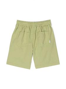 Knot Shorts met trekkoordtaille - Groen