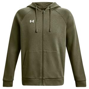 Under Armour Rival Fleece Full Zip Hoodie Vest Heren Legergroen 