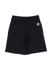 monclerenfant Moncler Enfant Shorts met logopatch - Blauw