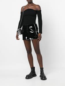 1017alyx9sm 1017 ALYX 9SM Mini-rok met logo-reliëf - Zwart
