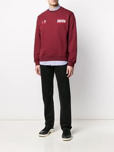 martinerose Martine Rose Sweater met geborduurd logo - Rood