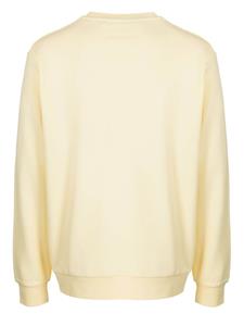 Karl Lagerfeld Sweater met logo-reliëf - Geel