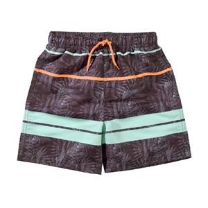 BECO zwemshorts | binnenbroekje | elastische band | 3 zakjes | zwart/multi color |*