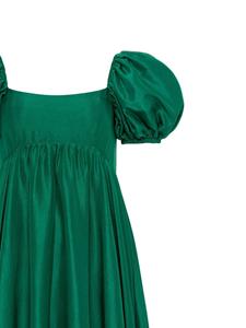 AZEEZA Zijden midi-jurk - Groen