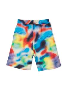 msgmkids MSGM Kids Shorts met geborduurd logo - Blauw