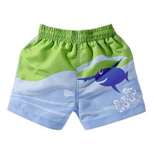 BECO SEALIFE shorts, binnenbroekje, elastische band, UV SPF50+ 50+, blauw/groen, maat 116/128