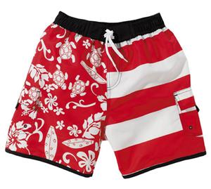 BECO shorts, binnenbroekje, elastische band, rood, maat 80/86**