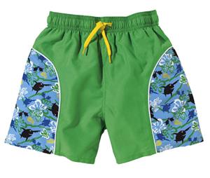 Beco Sealife zwemshort blauw groen