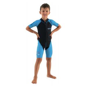 SEAC  kinder wetsuit shorty Dolphin, blauw, maat 7