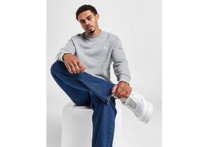 Fred Perry - Crew Neck Sweatshirt - Grijze Sweater
