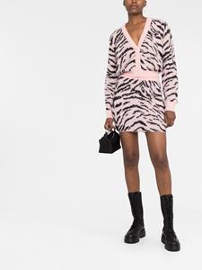 alessandrarich Alessandra Rich Vest met dierenprint - Roze