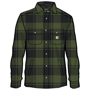 Carhartt  Flannel Sherpa-Lined Shirt Jacket - Vrijetijdsjack, olijfgroen