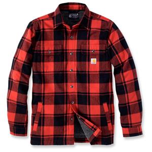 Carhartt  Flannel Sherpa-Lined Shirt Jacket - Vrijetijdsjack, rood