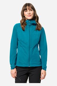 Jack Wolfskin Highest Peak Jacket W Turkoois/Blauw