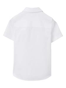 burberrykids Burberry Kids Shirt met borduurwerk - Wit