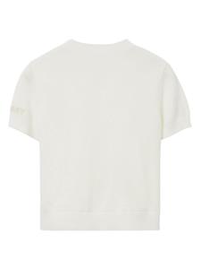 burberrykids Burberry Kids Kabelgebreide spencer - Wit