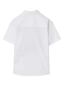 Burberry Kids EKD-print cotton shirt - Wit