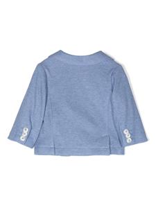 Fay Kids Blazer met enkele rij knopen - Blauw