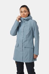 Jack Wolfskin Cape York Paradise Coat Parka Dames Lichtblauw