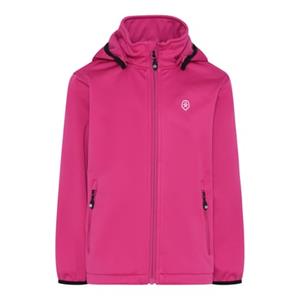 Color kids Softshell Jas met Fleece Festival Fuchsia