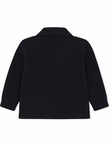 Dolce & Gabbana Kids Blazer van katoen-kasjmier mix - Blauw