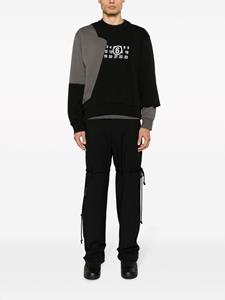Sweater met print - Zwart