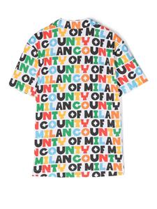 Marcelo Burlon County of Milan Shirt met logoprint - Wit