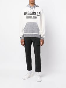 DSQUARED2 Hoodie met logoprint - Wit