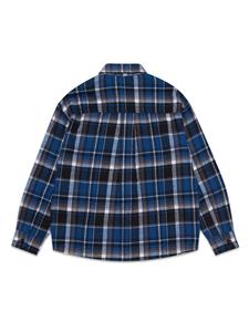 dsquared2kids DSQUARED2 KIDS Geruit shirt - Blauw
